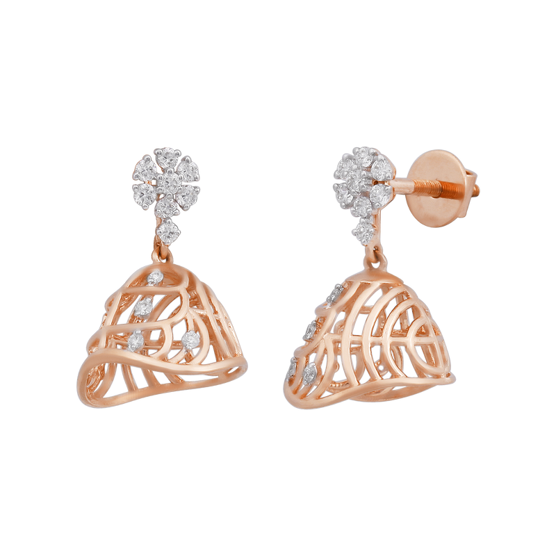 Diamond Earring, , hi-res - image number 1