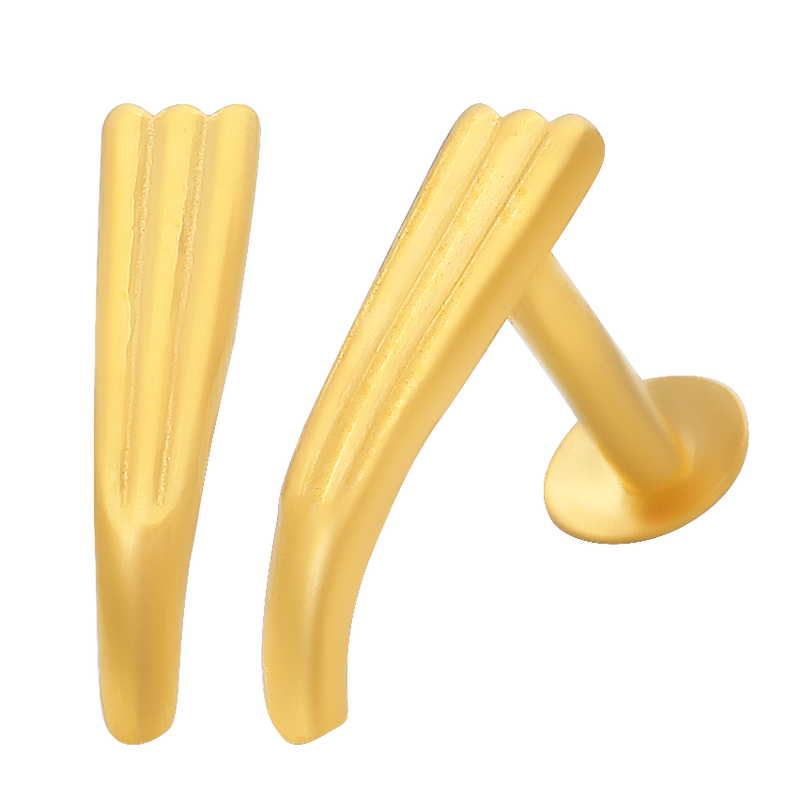 Gold Second Stud, , hi-res - image number 0