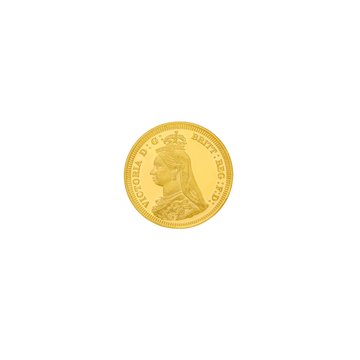 22KT 1 gram Queen Victoria Gold Coin | 916 Purity