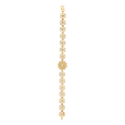 Sunflower Daisy 22KT Gold Chain Bracelet, , hi-res - image number 0