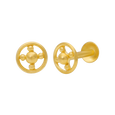 Gold Second Stud, , hi-res - image number 1