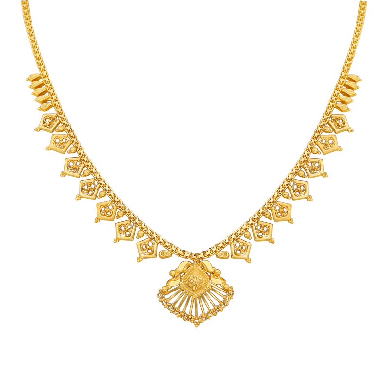 Gold Necklace, , hi-res - image number 0