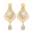 Gold Earring, , hi-res - image number 1