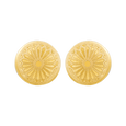 Sunburst Floral 22KT Gold Ear Stud, , hi-res - image number 0