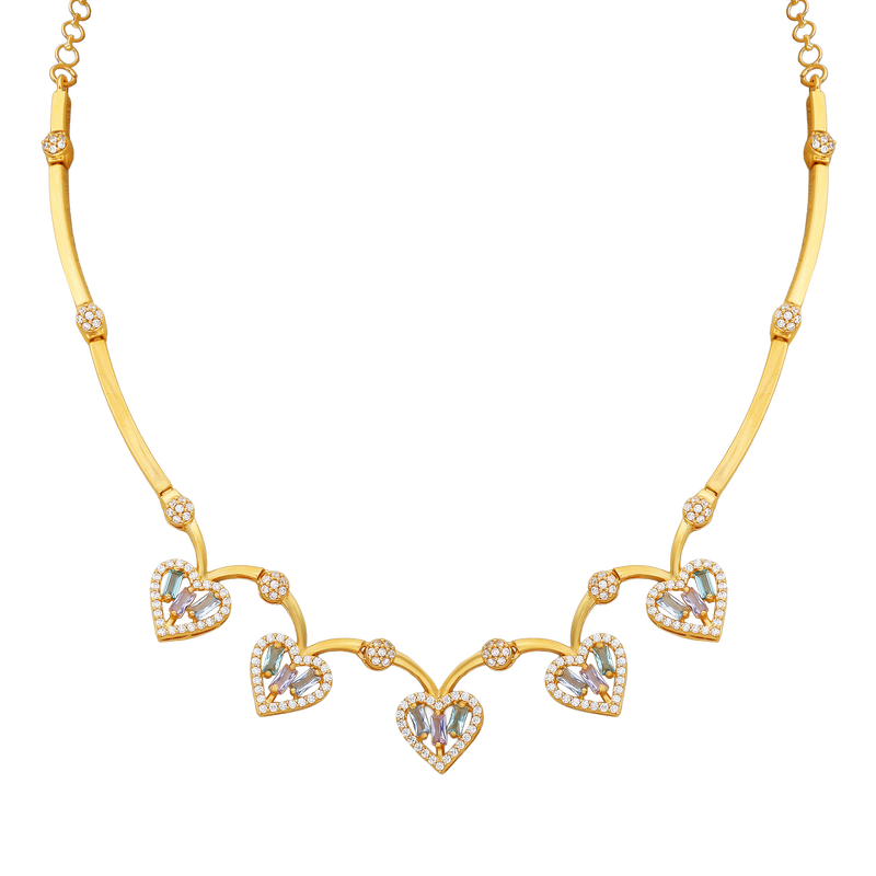 Gold Necklace, , hi-res - image number 0
