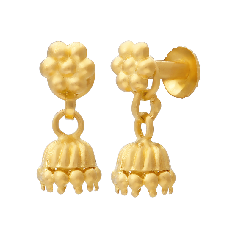 Gold Earring, , hi-res - image number 1