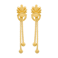 Gold Earring, , hi-res - image number 0