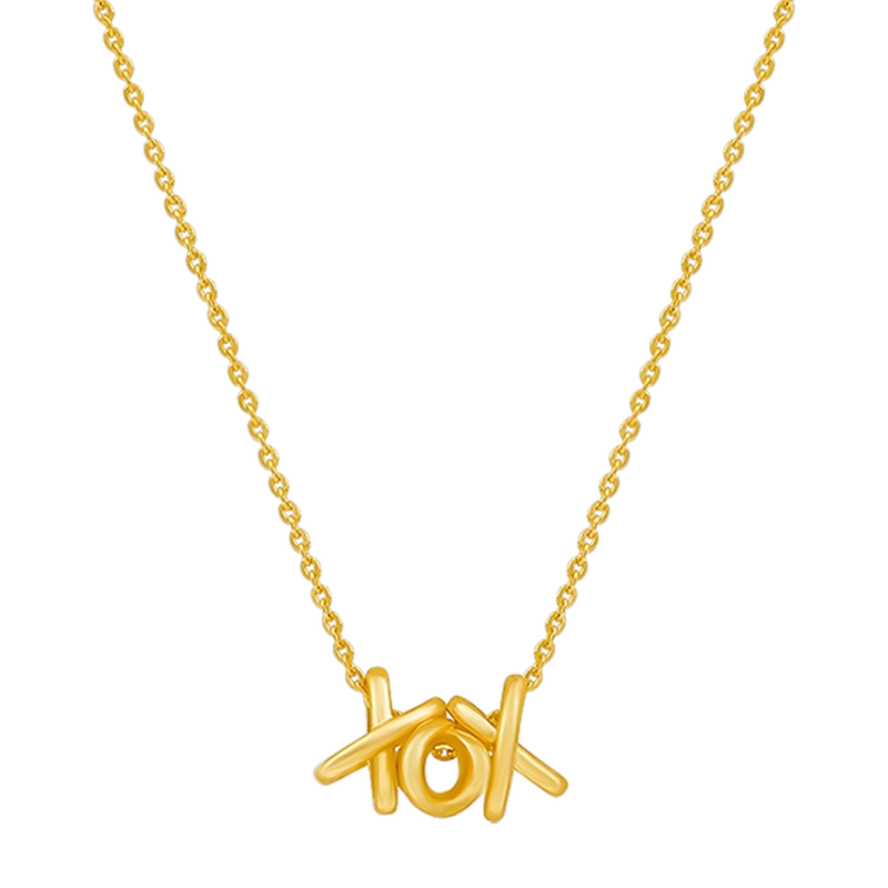XOX Hugs and Kisses Gold Chain, , hi-res - image number 1