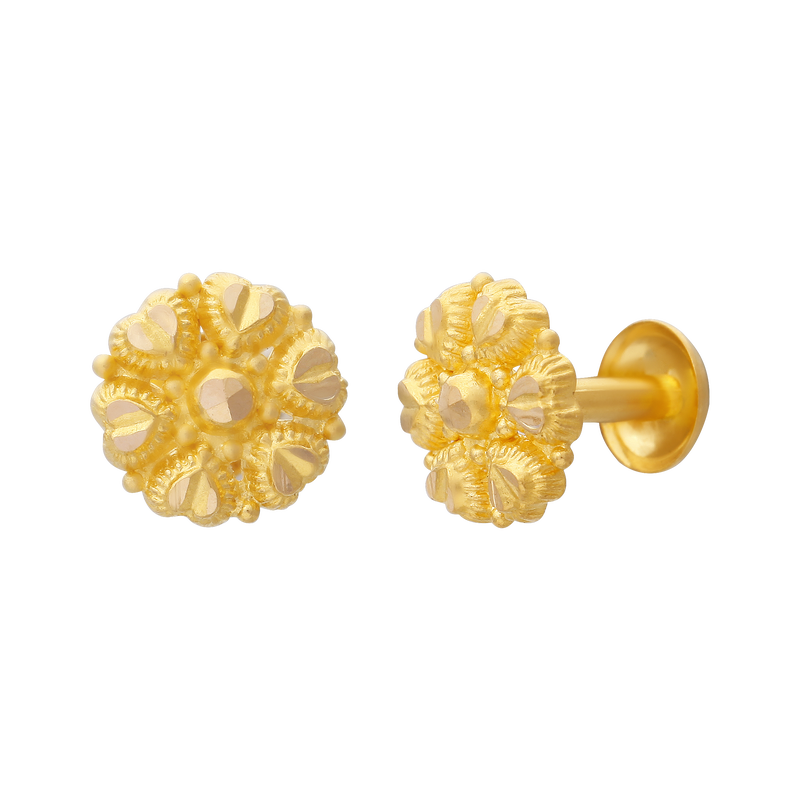 Gold Earring, , hi-res - image number 1