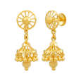 Gold Earring, , hi-res - image number 1