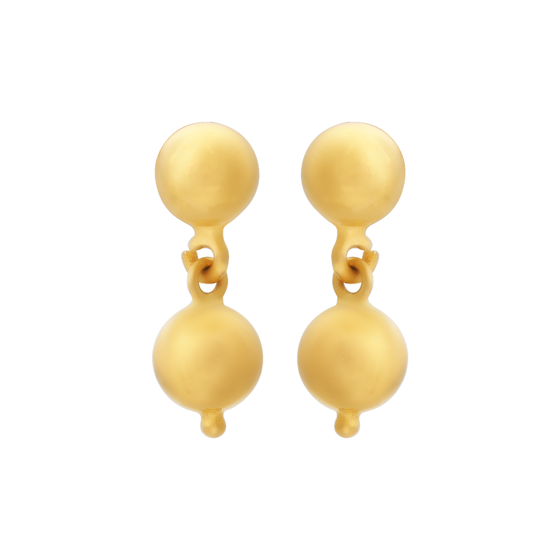 Gold Earring, , hi-res - image number 0
