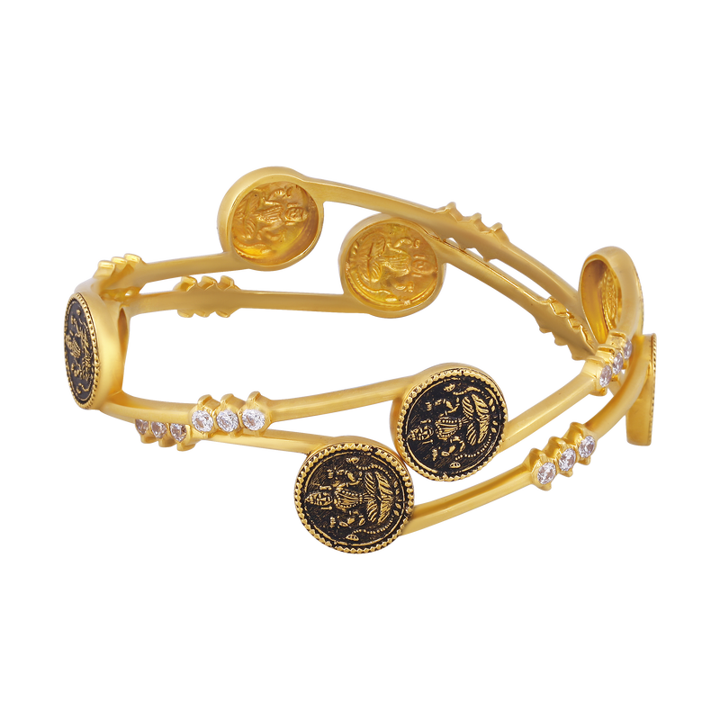 Gold Bangle, , hi-res - image number 1