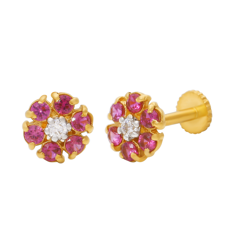 Gold Second Stud, , hi-res - image number 1