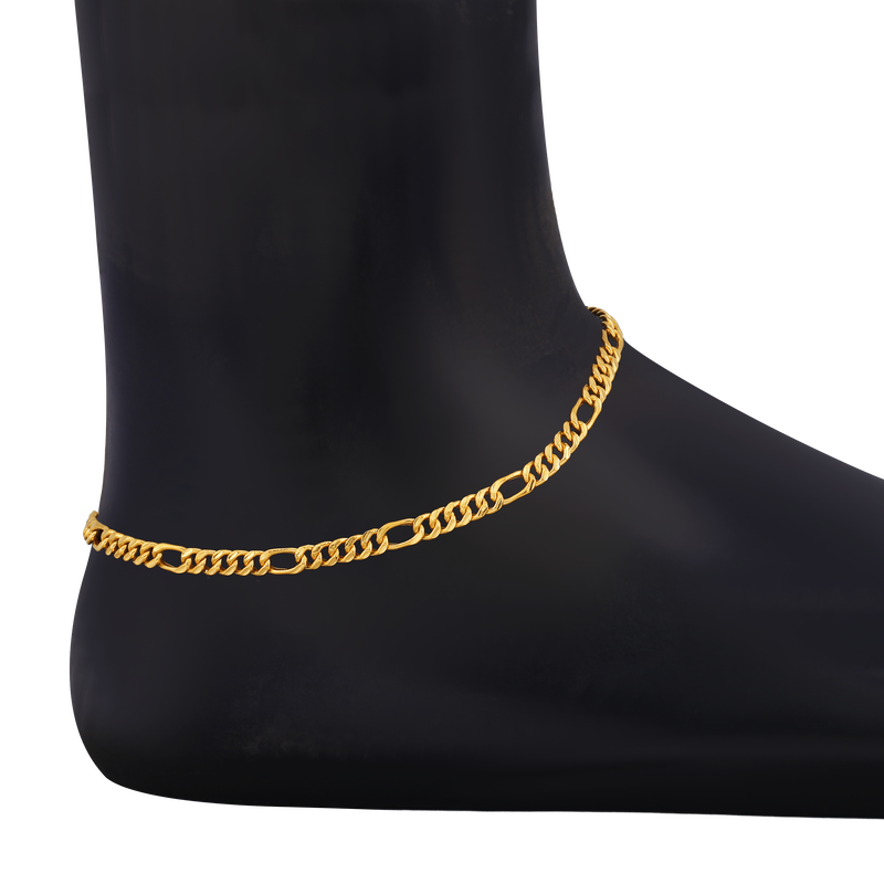 Gold Anklet, , hi-res - image number 1