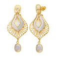 Gold Earring, , hi-res - image number 0