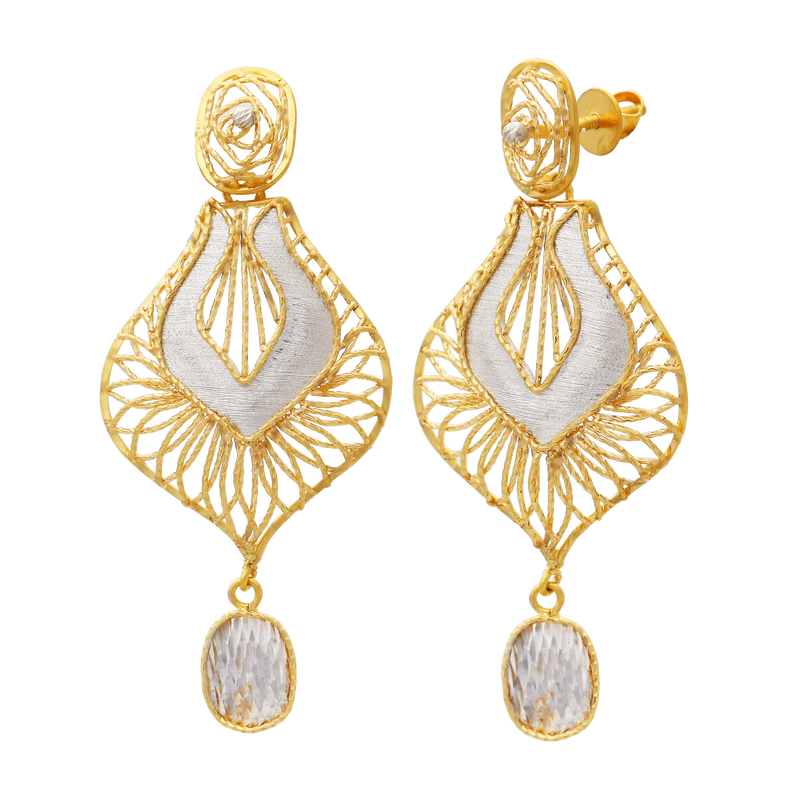Gold Earring, , hi-res - image number 0