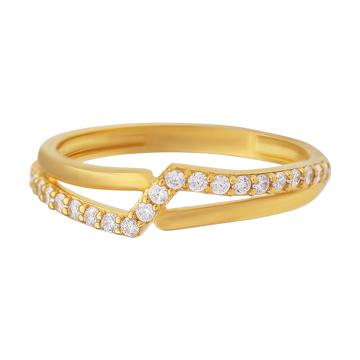 Twilight Spark 22KT Gold Ring
