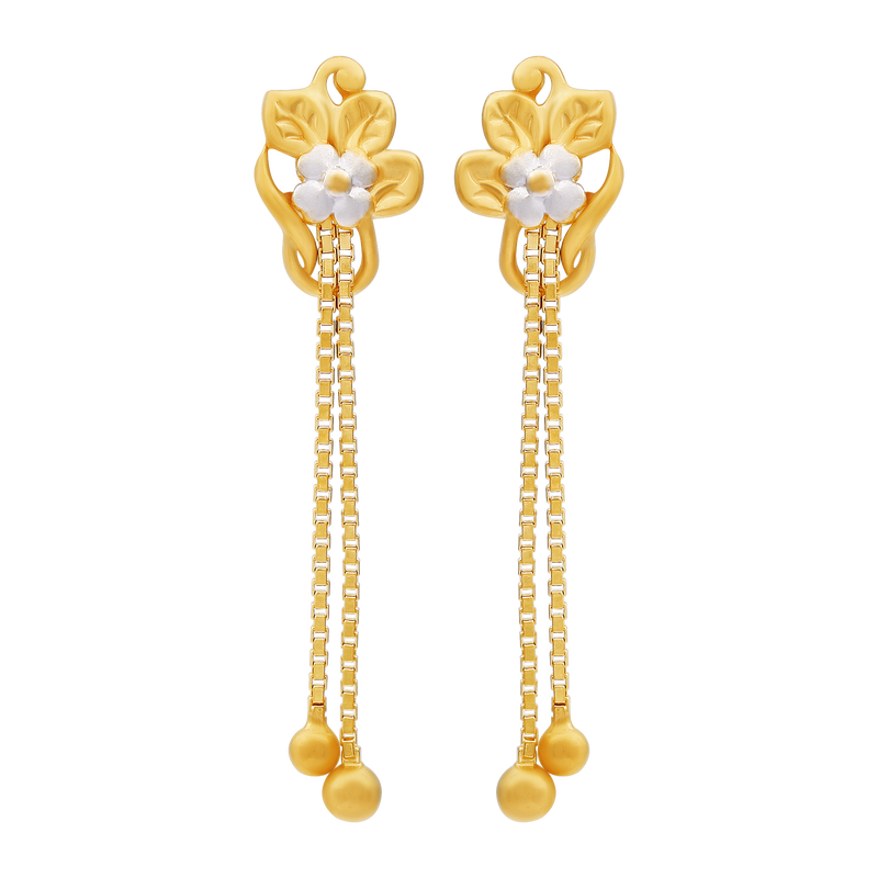 Gold Earring, , hi-res - image number 0