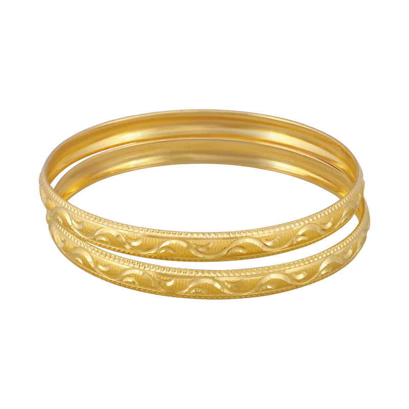 Gold Bangle, , hi-res - image number 1