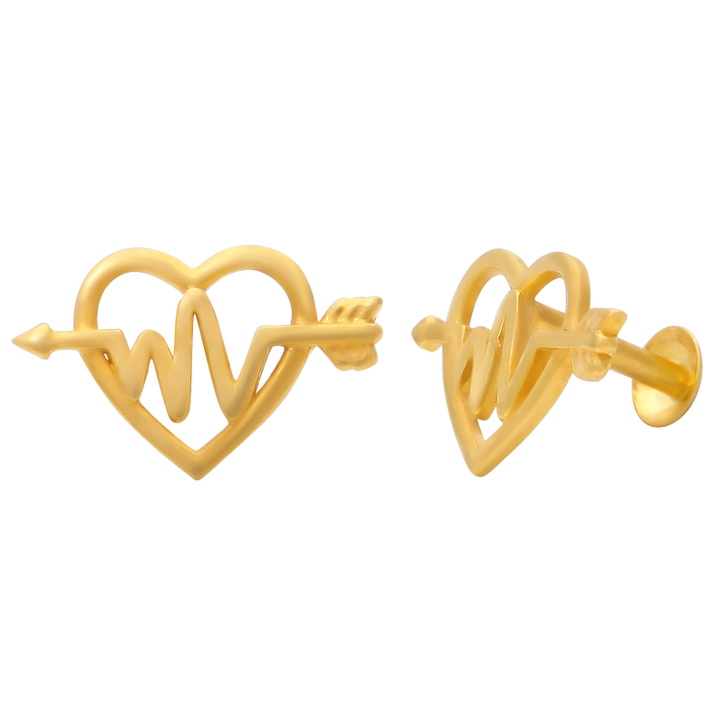 Gold Second Stud, , hi-res - image number 1