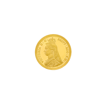 2 gram Gold Coin | 22KT Queen Victoria Motif