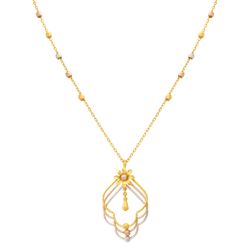 Gold Necklace, , hi-res - image number 0