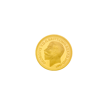 2 grams 22KT King George V.D.G.Britt Gold Coin