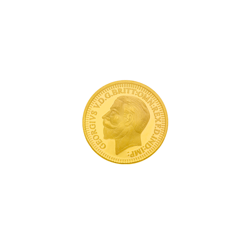 2 grams 22KT King George V.D.G.Britt Gold Coin, , hi-res - image number 0