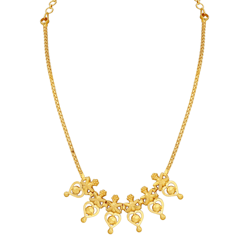 Gold Necklace, , hi-res - image number 0