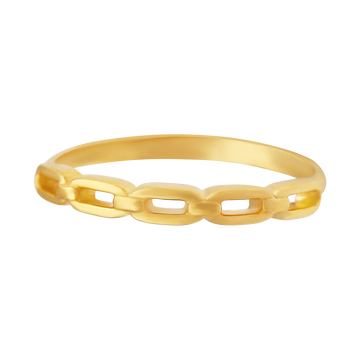  Link Luxe 22KT Gold Ring