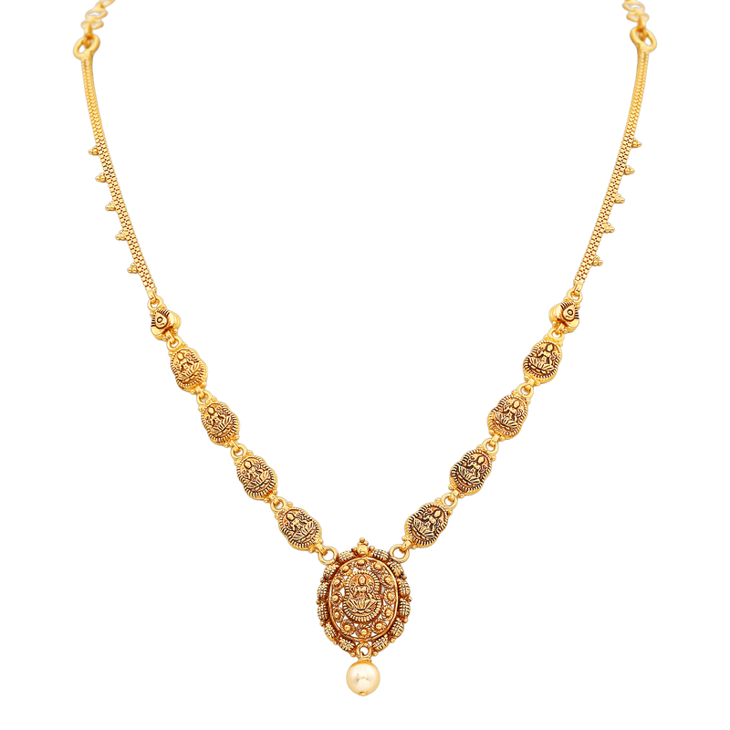 Gold Necklace, , hi-res - image number 0