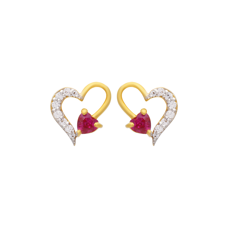 Gold Earring, , hi-res - image number 1