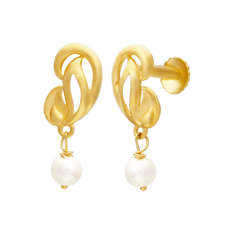 Gold Earring, , hi-res - image number 1
