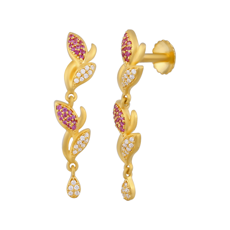 Gold Earring, , hi-res - image number 1