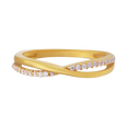 Golden Crossover Ring, , hi-res - image number 1