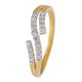 Women's Tri Linear Diamond Ring, , hi-res - image number 0