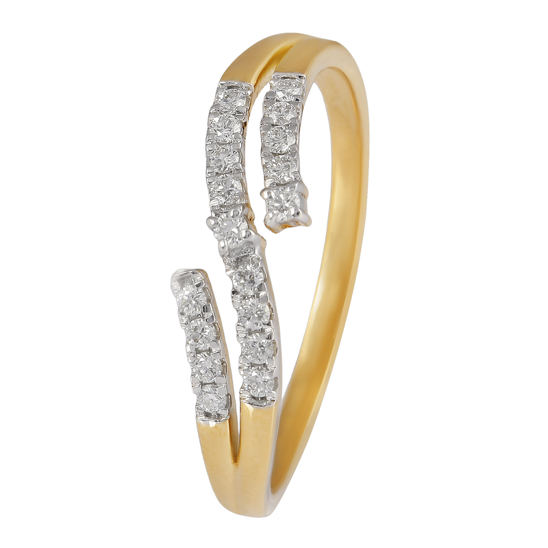 Women's Tri Linear Diamond Ring, , hi-res - image number 0