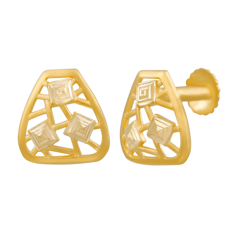 Gold Earring, , hi-res - image number 1