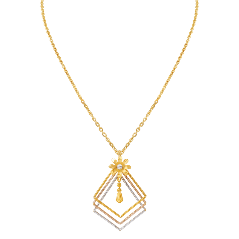 Gold Necklace, , hi-res - image number 0