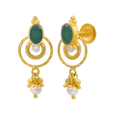 Gold Earring, , hi-res - image number 1