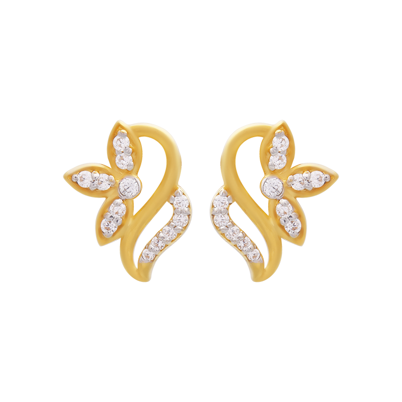 Gold Earring, , hi-res - image number 0