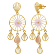 Gold Earring, , hi-res - image number 1
