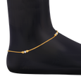 Gold Anklet, , hi-res - image number 1