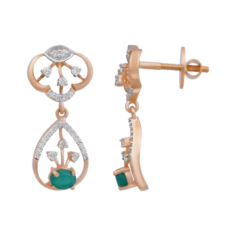 Diamond Earring, , hi-res - image number 1