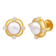 Traditional Eye Pearls Stud, , hi-res - image number 1