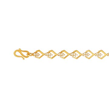 Luxe Stone-Studded Bracelet