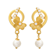 Gold Earring, , hi-res - image number 0