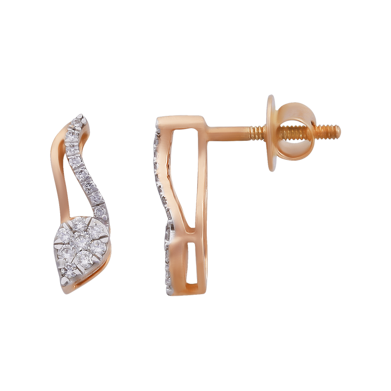 Diamond Earring, , hi-res - image number 1