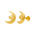 Gold Second Stud, , hi-res - image number 1