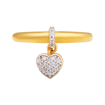 Swing of Sparkle 22KT Gold Ring